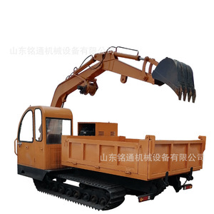 Excavadora de Ruedas con Sistema Hidráulico para Construcción y Uso Agrícola, Color Amarillo, Tracción en las Cuatro Ruedas - Product Image 5