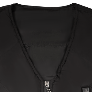 冬季保暖防水防风v领加热背心男女通用轻质拉链开合带充电电池 - Product Image 5