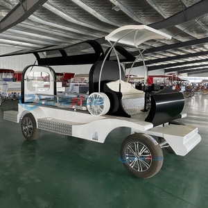 Classic HorseTowable Funeral Hearse New Customised High Quality Electric Funeral Hearse Cart Special Transportation - Product Image 6