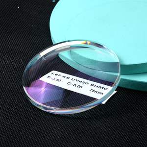 Venta caliente 1,67 Blue Cut HMC Single Vision Anti Bule Ray Uv420 Blue Cut Lens Optic - Product Image 3