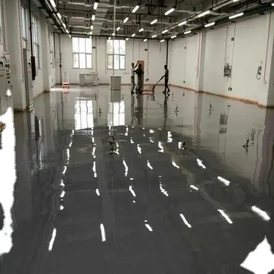 Bahan Epoxy Resin lapisan lantai beton Epoxy Mica serpihan serpihan lantai cat garasi gudang pabrik mal belanja lantai