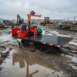Plateforme de transport robotisée <span class=keywords><strong>à</strong></span> chenilles en caoutchouc multi-usages avec télécommande <span class=keywords><strong>à</strong></span> <span class=keywords><strong>vendre</strong></span> - Product Image 5