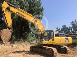 Excavatrice Komatsu PC400 d'occasion avec moteur, boîte de vitesses, pompe et moteur d'origine japonaise - 43 tonnes, excellent état, en stock - Product Image 4
