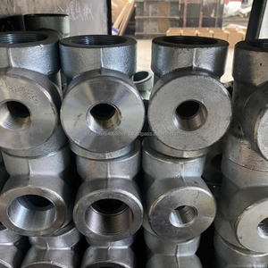 Coude fileté en acier au carbone ASTM A105 (SA105) 3000, 1/8\"-4\", Weldolet, Threadolet, Sockolet, conforme ASME - Product Image 2