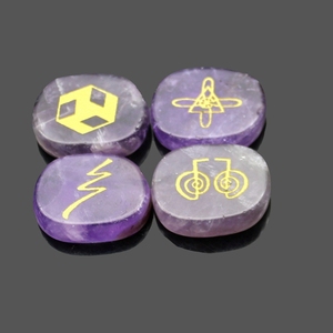 Diy fábrica profesional fabricante de grabadores de piedra piedras preciosas grabadas inspiradoras piedras de chakra crudas cristales - Product Image 4