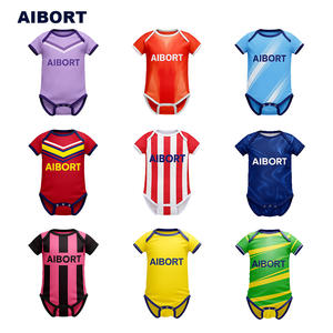 Uniformes <span class=keywords><strong>de</strong></span> Fútbol Personalizados para Bebés <span class=keywords><strong>de</strong></span> Aibort, con Tela Elástica Transpirable y un Aspecto Adorable, Ideales para Eventos Deportivos Familiares - Product Image 1
