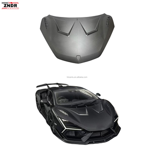 ฝากระโปรงคาร์บอนไฟเบอร์สำหรับ Lamborghini Revuelto Duke ฝาครอบเครื่องยนต์ด้านหน้าคาร์บอนไฟเบอร์แบบแห้ง Revuelto ฝากระโปรงคาร์บอนไฟเบอร์คุณภาพสูง - Product Image 1