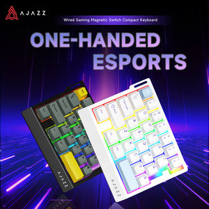 <span class=keywords><strong>Clavier</strong></span> de jeu mécanique à <span class=keywords><strong>une</strong></span> <span class=keywords><strong>main</strong></span> Ajazz Ak029, 29 touches, interrupteur magnétique, filaire, ultra-portable pour Windows et Mac - Product Image 2