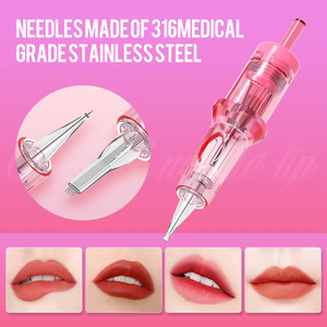 Ambition - 10 Cartuchos de Agujas Desechables para Tatuaje de Cejas SMP P M U, Esterilizados y Seguros, 1RL 3RL 5RL 7RL 5F 7F para Maquillaje Permanente - Product Image 3