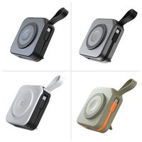 Banques d'alimentation de chargeur sans fil magnétique portable 5 en 1 avec prise murale AC PD 20W pour le camping de voyage compatibles avec les appareils iPhone