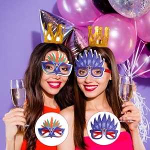 Gafas de Papel Damai para Carnaval, Decoración para Fiestas de Circo, Cumpleaños, Baby Shower y Eventos - Product Image 2