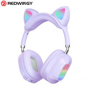 Auriculares por encima de la oreja de gato para niños, <span class=keywords><strong>diadema</strong></span> con Bluetooth, estéreo, para videojuegos, para iphone, superventas de <span class=keywords><strong>Amazon</strong></span> - Product Image 4