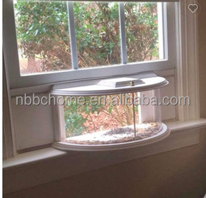 Bán nóng 180 độ krick xem chim trung chuyển lớn trong suốt gắn cửa sổ cho chim hoang dã ngoài trời cao cấp vật nuôi bát & thức ăn - Product Image 2