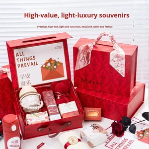 Souvenir pratique pour demoiselle d'honneur, petit cadeau en carton, mariage chinois, niche haut <span class=keywords><strong>de</strong></span> gamme, anniversaire d'entreprise, cadeau pour les employés, cadeau pour les invités - Product Image 4