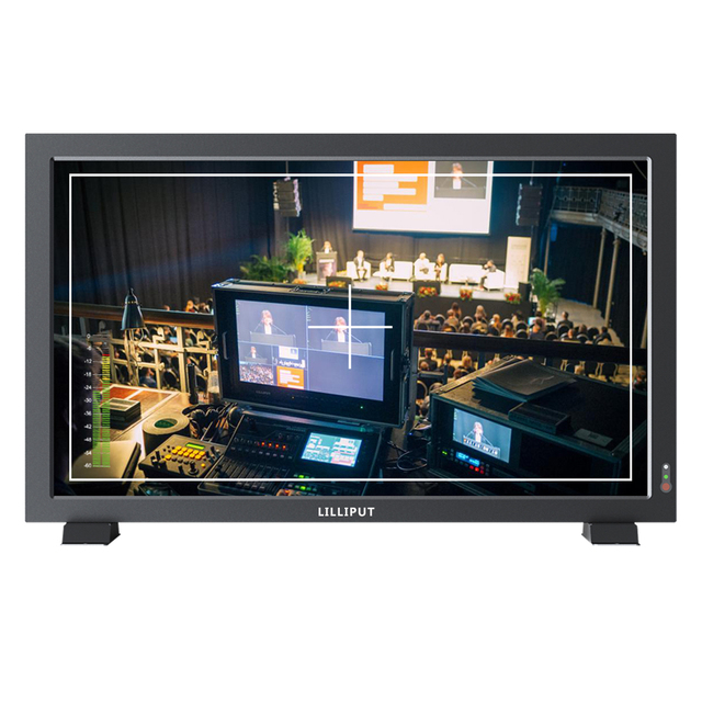 For Lilliput PVM210S 21.5 Inch Professional Video Monitor IPS LCD SDI 4K for HDMI VGA AV Industrial Desktop Use New Built-in