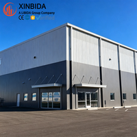 Atelier, usine, entrepôt préfabriqué en structure métallique de conception industrielle, économique et très vendu, certifié CE CWB