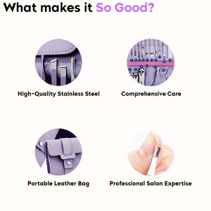 <b>Nail</b> Care Manicure <b>Kit</b> for Home and Salon Grooming Application Professional Grooming Manicure <b>Kit</b> with Precision Beauty Tools - Product Image 2