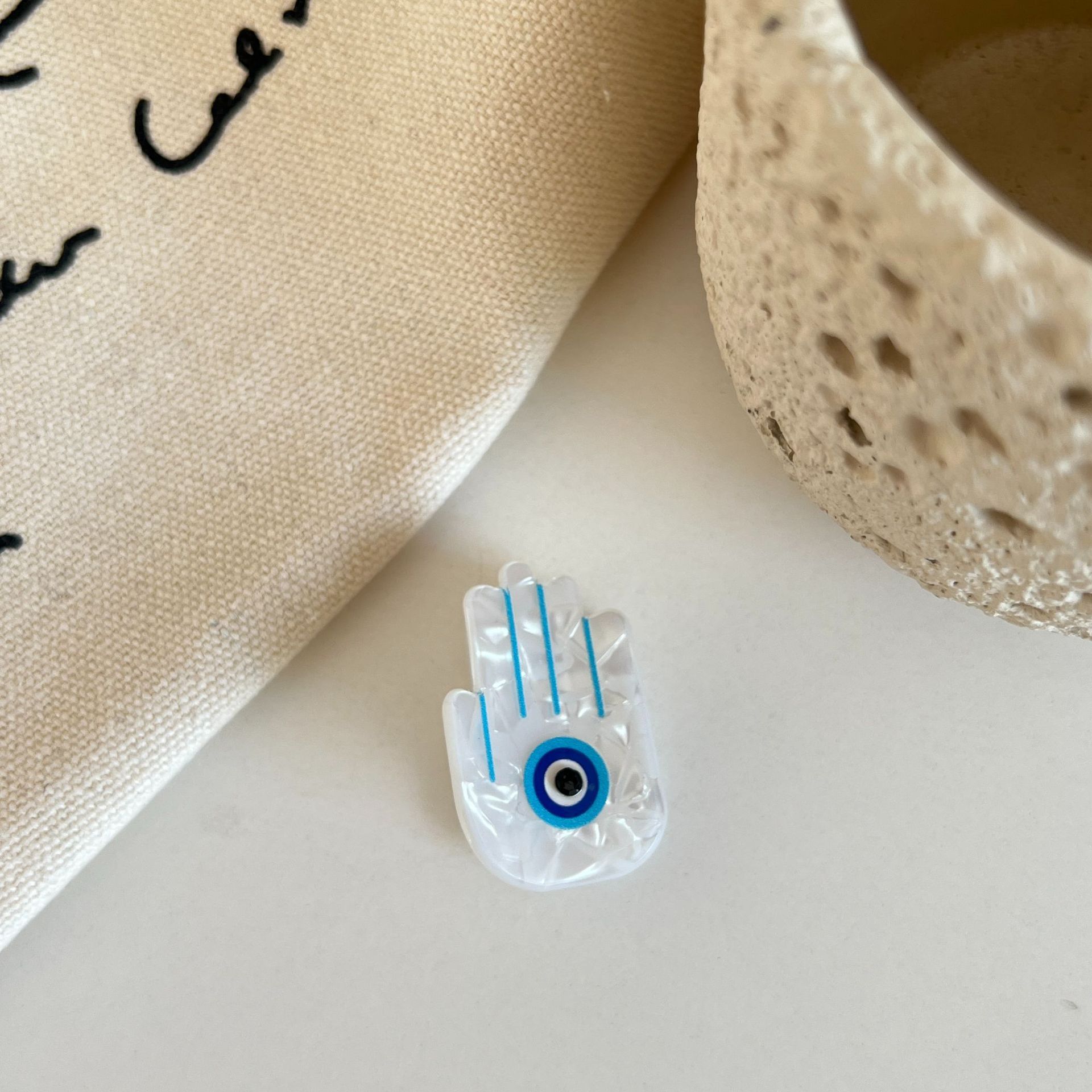 blue small hands