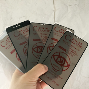 Prezzo di fabbrica Anti-Shock Privacy Pellicola di Protezione In Ceramica Per il iPhone 12 12 Pro 12 Pro Max 11 11 Pro XR per il iPhone XS - Product Image 3