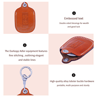 Étui de protection en cuir véritable fait main pour traceur GPS Apple, avec logo personnalisé, breloques de sac et porte-clés, vente en gros, gaufré