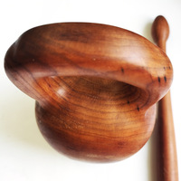 Wholesale Percussion Instrument 9CM Wooden Fish Tension-relieving Traditional Musical Instrument Stringed Instrument Percussion
