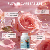 Comprimés jetables écologiques prolongateurs de vie pour fleurs, pour une eau cristalline et une résistance à la flétrissure accrue, marque privée OEM pour supermarchés