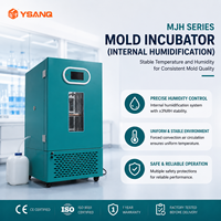 Incubadora de moldes de 100L y 180L con humidificación interna 20-95%HR 0-80 ℃   Pantalla Táctil Programable de 30 Segmentos con USB para Análisis de DQO