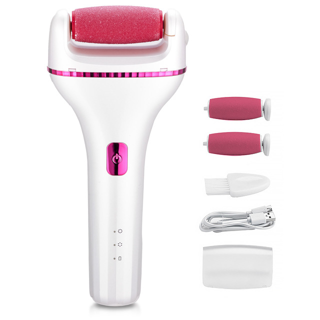 Rechargeable Pedicure Machine USB Charging Waterproof Electric Foot Grinder Pedicure Foot File Callus Remover Tool for Feet