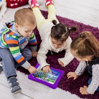 Tablette PC Wifi pour enfants PRITOM K7 PRO 7 pouces, RAM 2 Go, ROM 16 Go, caméra 0,3 Mpx + 2,0 Mpx, écran 7 pouces 1024*600 pour l'éducation et les jeux des enfants