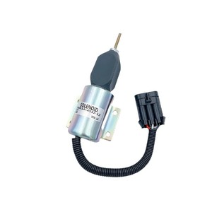 Vanne solénoïde SA-4532-12V 12V DC pour arrêt du carburant des moteurs Cummins - Product Image 1