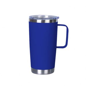 Mug isotherme 20 oz en acier inoxydable avec couvercle coulissant, réutilisable, pour les voyages, gobelet en métal personnalisé gravé, ASM26 - Product Image 1