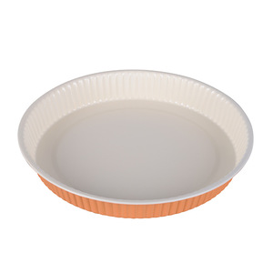 Molde redondo antiadherente de acero al carbono para hornear pasteles, apto para uso doméstico y para horno. - Product Image 4