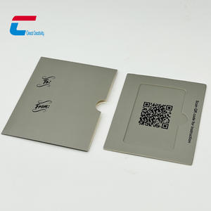 Boîte-cadeau magnétique personnalisée haut de gamme, boîte-cadeau pour carte de crédit NFC, emballage pour cartes VIP - Product Image 5