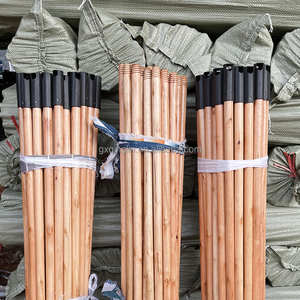 Manche de balai en bois écologique le plus vendu avec poils en plastique, design portable, doux et imperméable, longueur 120 cm - Product Image 4