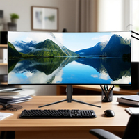 Ultrawide 40 Inch 4K UHD 21:9 IPS Curved Gaming Monitor with 1ms 60Hz 178 Viewing Angle for PC Desktop