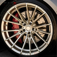 Rines Monobloque Forjados en Oro Marfil, Diseño de Barra Delgada, 20, 21, 22 Pulgadas, 5x112, Balanceados, para BMW G20 Sedán, Daily Sport