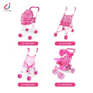 Cochecito de <span class=keywords><strong>Juguete</strong></span> de Plástico Rosa de Alta Calidad Chengji para Niñas, Juego de Roles, Regalo para Niñas - Product Image 5