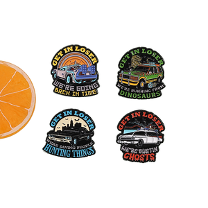Pin esmaltado de busto de fantasma de perdedores para fanáticos de la película de ciencia ficción, insignia de solapa de viaje en el tiempo, joyería, regalo de fruta de Año Nuevo chino para amigos - Product Image 1