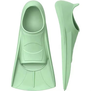 Özelleştirilmiş toptan profesyonel kısa yüzme yüzgeçleri dalış ayak cep yumuşak silikon eğitim yüzme <span class=keywords><strong>Flippers</strong></span> - Product Image 5