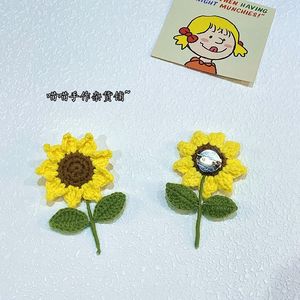 Broche de ramo de girasoles, accesorios Mori Girl, decoraciones para corsage, pin para ropa y bolsos - Product Image 3