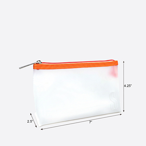 กระเป๋าใส่เครื่องสำอางและอุปกรณ์แต่งหน้าแบบมินิมอล  กระเป๋าใส EVA สำหรับล้างหน้า - Product Image 1