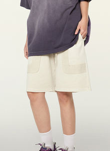 Pantalones Cortos Deportivos Vintage para Hombre BE3275 HG, Lavado Ácido, 340GSM, Ecológicos, 100% Algodón, Antiarrugas, Cintura Media, Tejido de Punto, Estampado Digital - Product Image 5