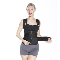 Ceinture amincissante double taille en caoutchouc chloroprène haute pression pour le remodelage corporel féminin