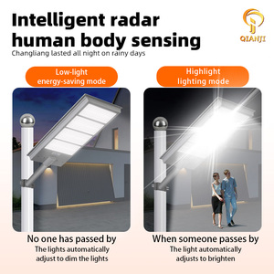 1500W ROHS chứng nhận năng lượng hiệu quả LED năng lượng mặt trời ánh sáng đường phố ngoài trời không thấm nước trang trại chiếu sáng đường IP65 điều chỉnh nhôm AC - Product Image 3