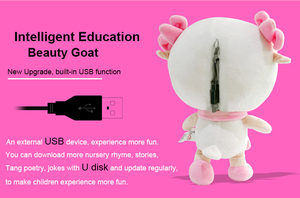 A distanza di controllo del bambino della peluche per bambini educativo di apprendimento musicale bambola giocattolo per <span class=keywords><strong>i</strong></span> bambi - Product Image 5
