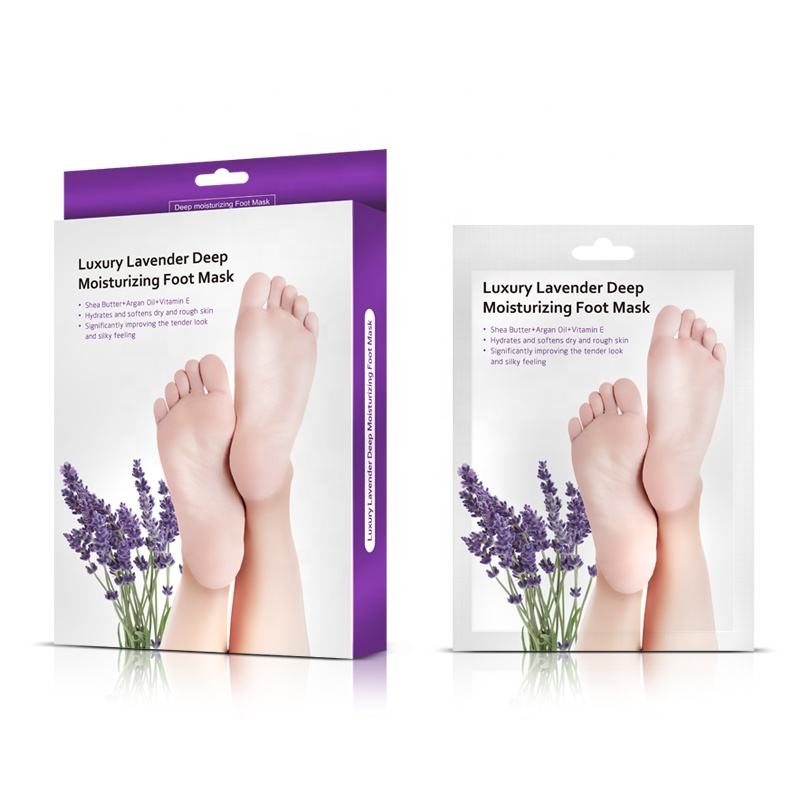 Masque hydratant pour les pieds
