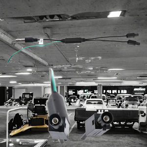 Accessoires d'<span class=keywords><strong>adaptateur</strong></span> d'<span class=keywords><strong>antenne</strong></span> d'<span class=keywords><strong>autoradio</strong></span> FW pour lecteurs DVD VW modèle VW-FM 86-108MHz fréquence 18CM câble 75 Ohms impédance ABS - Product Image 2