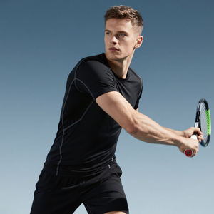 Fabricación de ropa, camisetas de alta calidad para hombre, camisetas deportivas de secado rápido para hombre, camisetas para ciclismo, correr, Fitness, camisetas para hombre, Activetop - Product Image 3