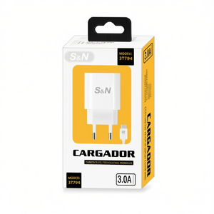 S&N Cargador Tipo <b>C</b> 3.0A Inteligente Con <b>Cable</b> Para Dispositivos Modernos - Product Image 2