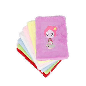 หรูหราเพชรปกแข็งที่กำหนดเองน่ารักเครื่องเขียนกำมะหยี่ปกสาวยูนิคอร์นโน๊ตบุ๊ค - Product Image 1